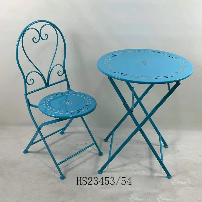 3 daļīgs metāla terases komplekts