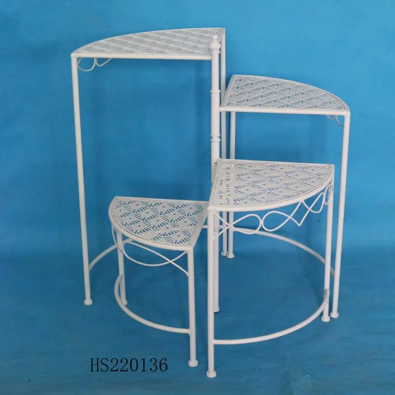 Metāla āra ziedu stends